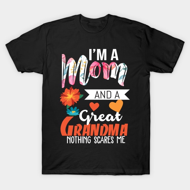 lovely mom and grandma mothers day mommy mama gift T-Shirt by Lomitasu